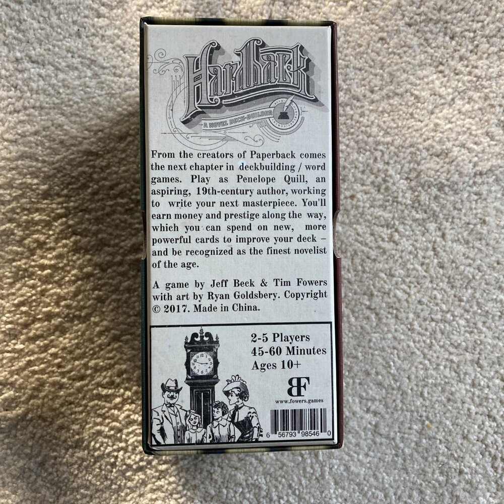 "Hardback" Card Game - Picture 5 of 6